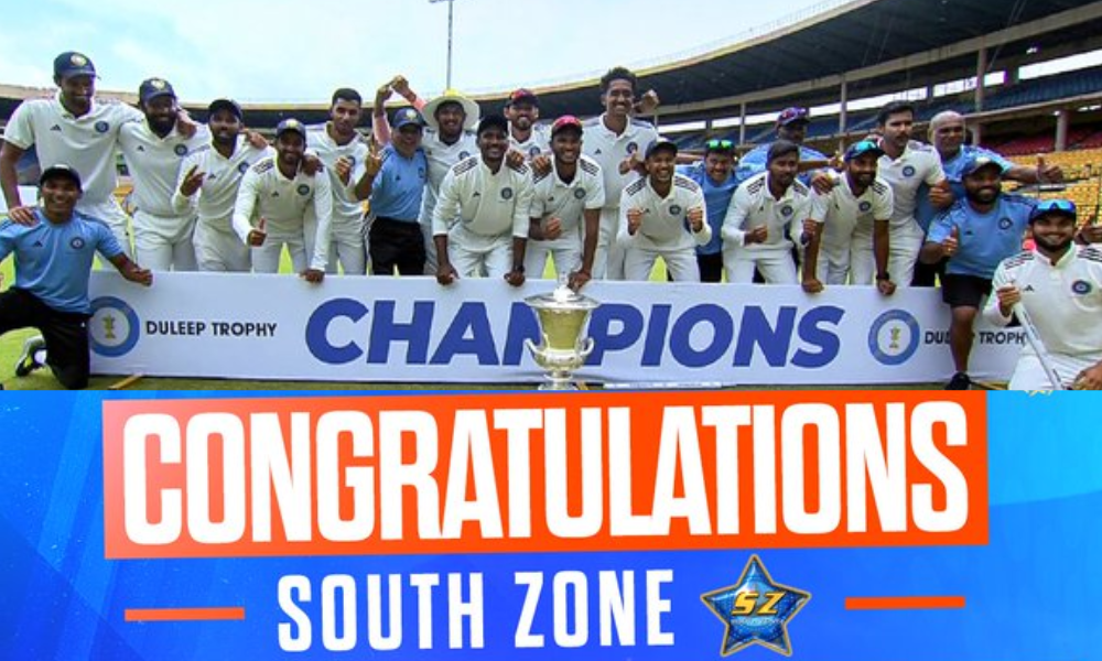 Duleep Trophy 2023 Final: South Zone Defeat West Zone By 75 Runs To ...