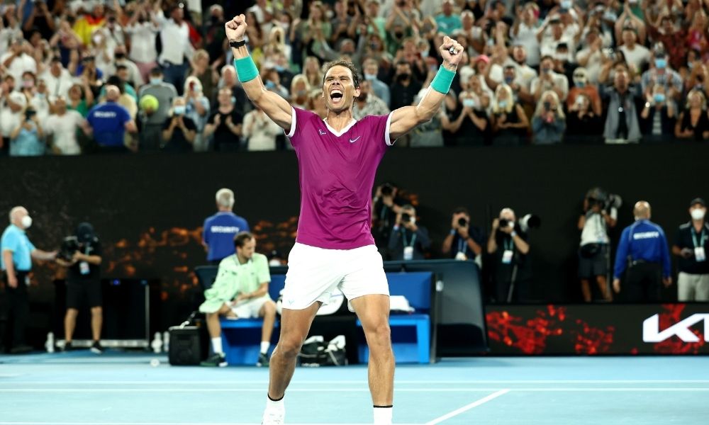 Rafael Nadal wins his 21st Grand Slam title
