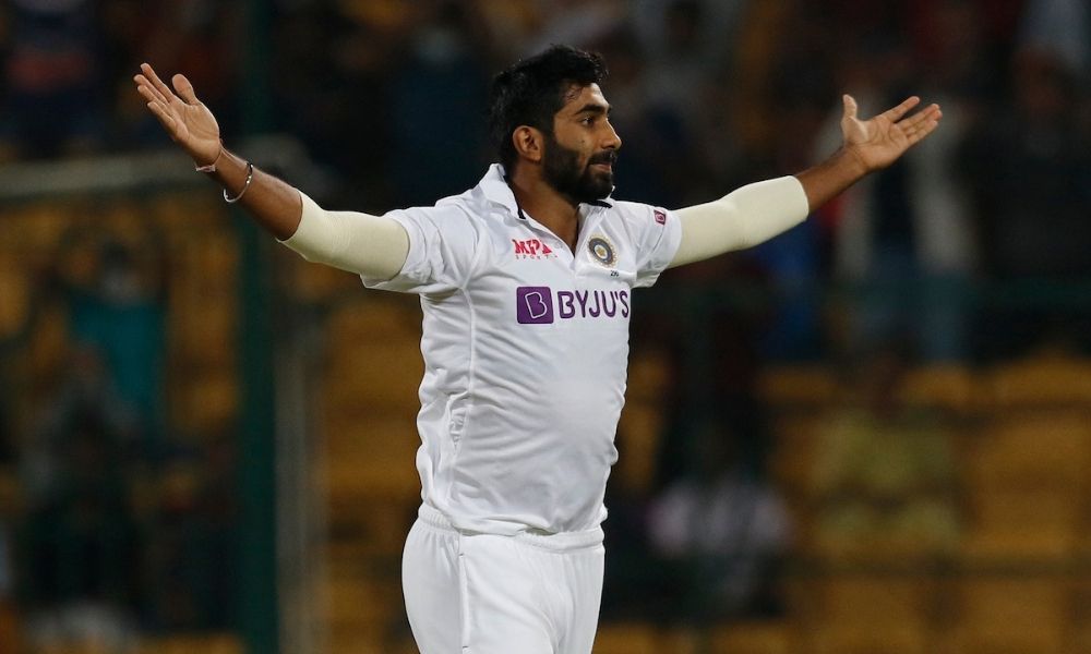 Jasprit Bumrah claims first test fifer in India