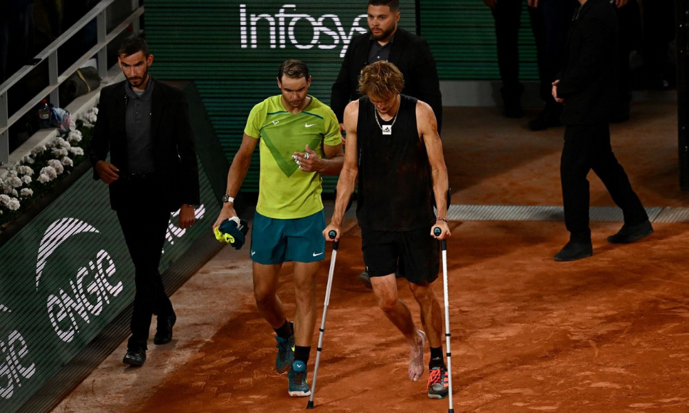 Zverev injury update: German tore "several ligaments" in French Open semifinal