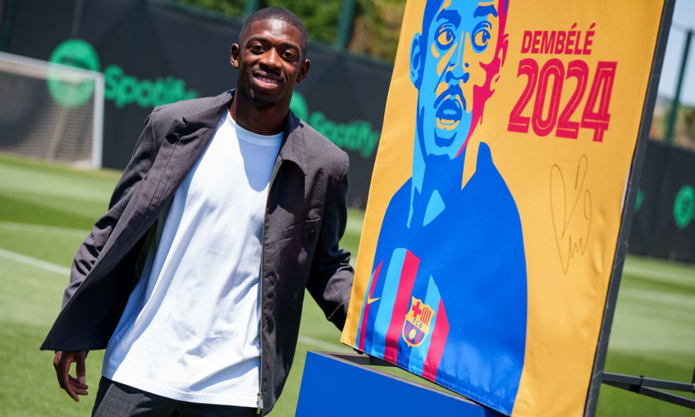 Ousmane Dembele signs contract extension with Barcelona; know contract details