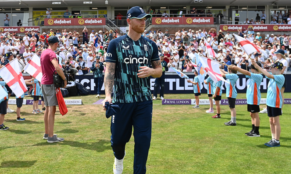 Ben Stokes breaks down in tear in final ODI after announcing retirement