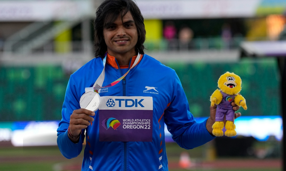 Neeraj Chopra becomes first Indian to win silver at World Athletics Championship
