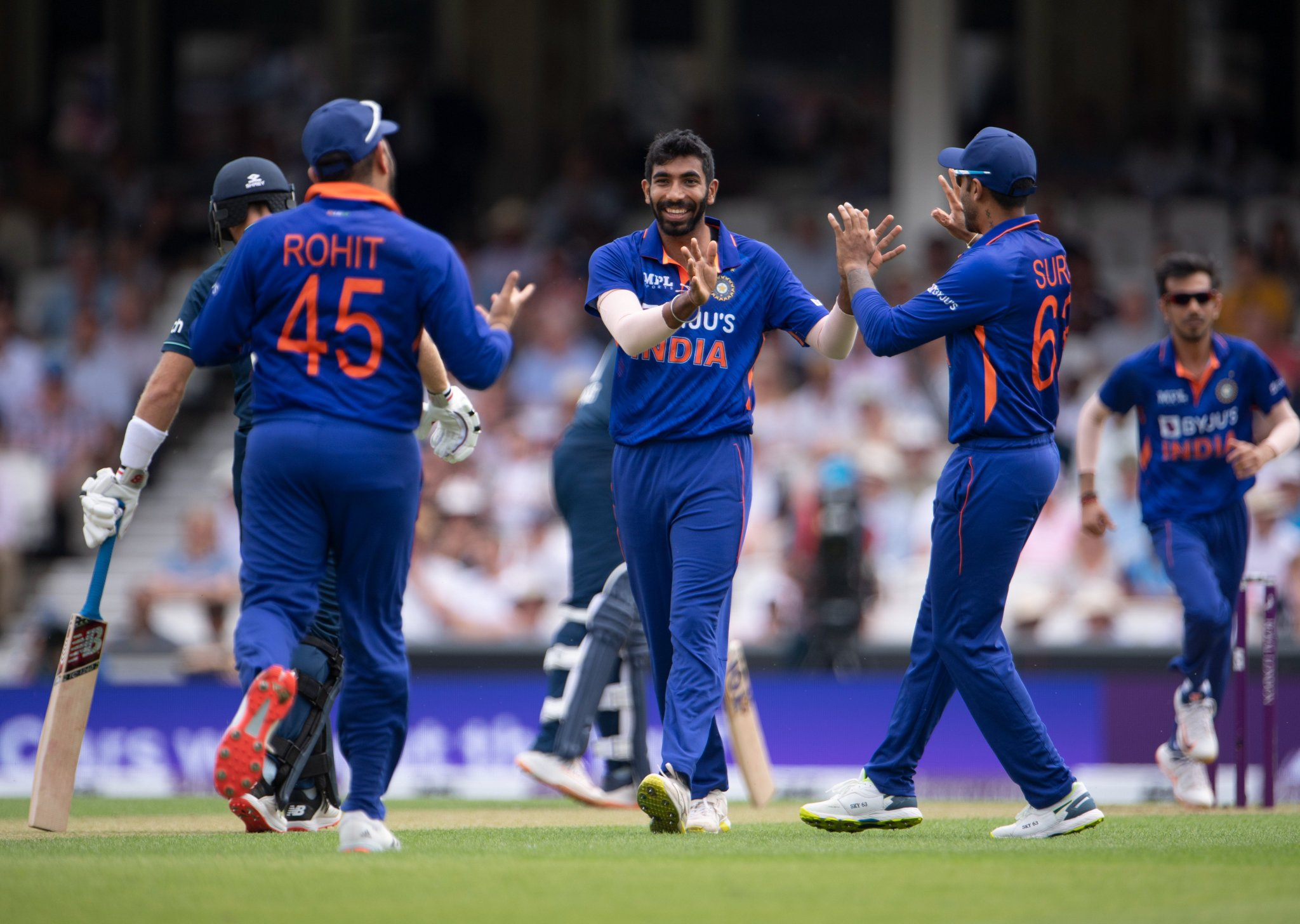 Jasprit Bumrah registers his career best figures of 6/19 in first ODI against England