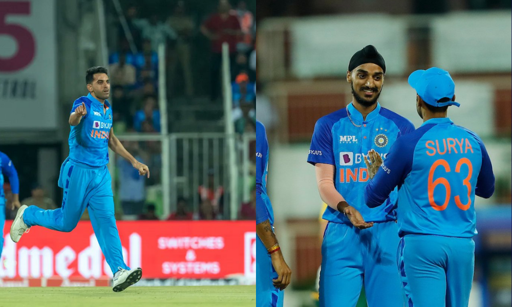 Deepak Chahar and Arshdeep topple ovre South Africa's top order; reduce them to 5 for 9 in 3 overs