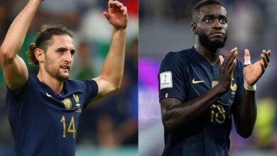 Rabiot and Upamecano Doubtful to Start in Semi-Finals for France Against Morocco