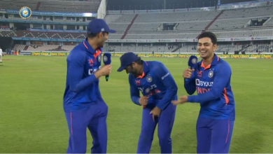 Ishan Kishan Trolls Rohit Sharma in a fun banter after 1st ODI vs New Zealand @mufaddal_vohra/Twitter