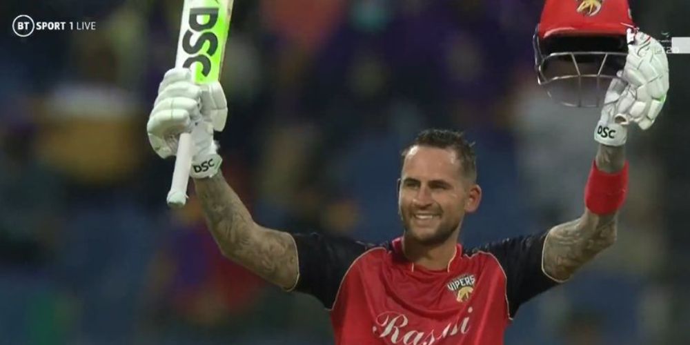 ILT20: Alex Hales becomes the first centurion of the tournament with his brilliant knock of 110 runs