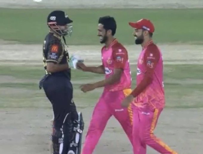 Babar Azam and Hasan Ali's On-Field Banter Captivates Fans during PSL Match