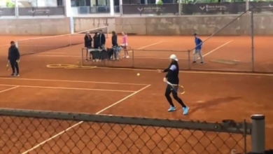 Rafael Nadal Spotted on Tennis Court for the First Time Since Injury in Indian Wells