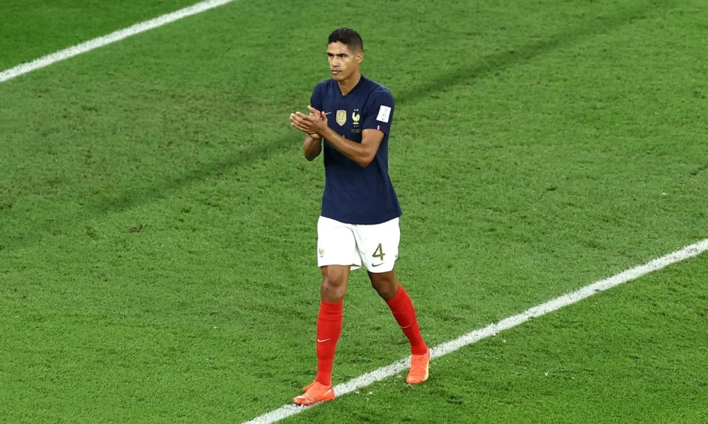 France's Raphael Varane announces international retirement at age of 29 ...