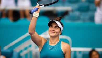 Bianca Andreescu makes a comeback against Maria Sakkari at Miami Open, Andrey Rublev also advances