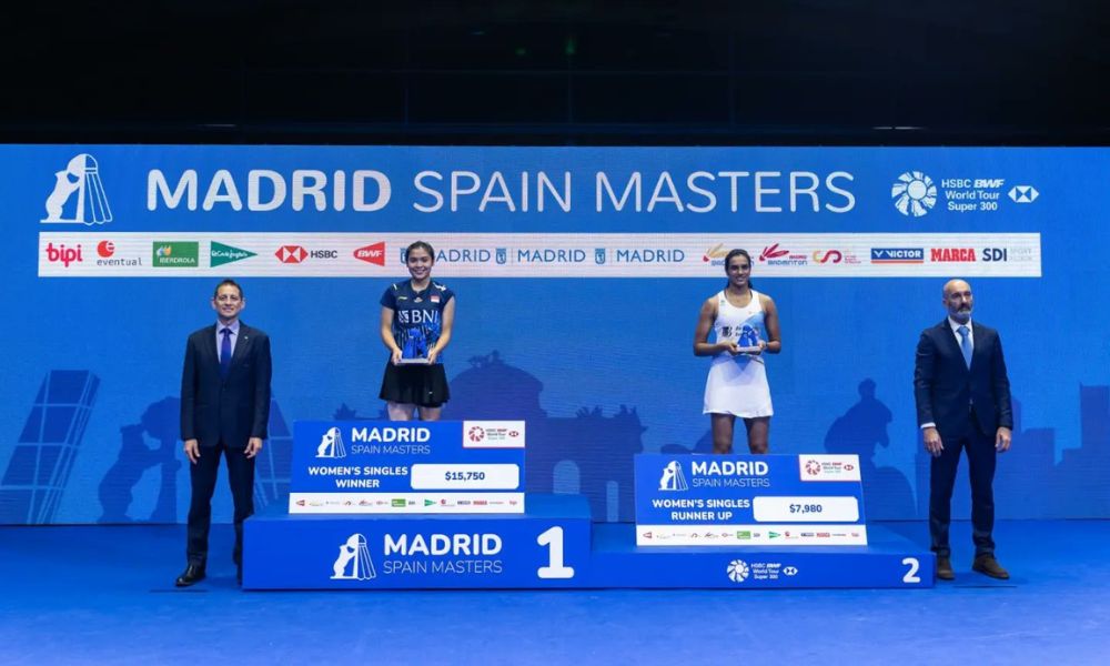 PV Sindhu misses out on Madrid Spain Masters title, loses in straight sets to Gregoria Mariska Tunjung