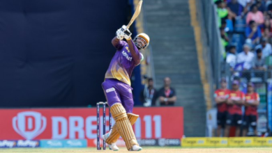 Venkatesh Iyer smashes his maiden IPL century