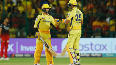 IPL 2023 CSK vs RCB: Incredible ball-smashing from Conway & Dube helps CSK post 226/6 in 1st innings