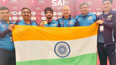 Aman Sehrawat Secures India's First Gold at Asian Wrestling Championships