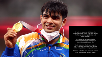 Neeraj Chopra join protesting wrestlers demanding justice for sexual harassment allegations against WFI chief