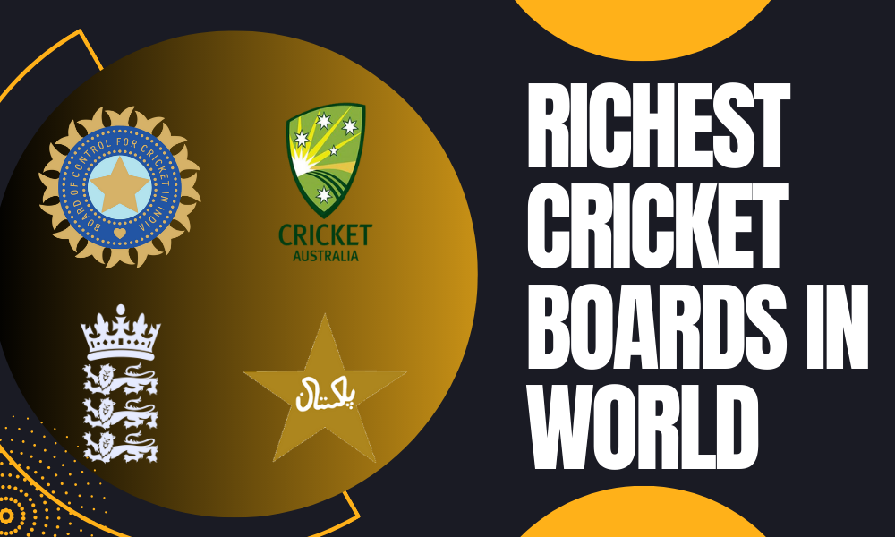 List: Top 5 Richest Cricket Boards in the World