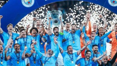 Man City win first Champions League