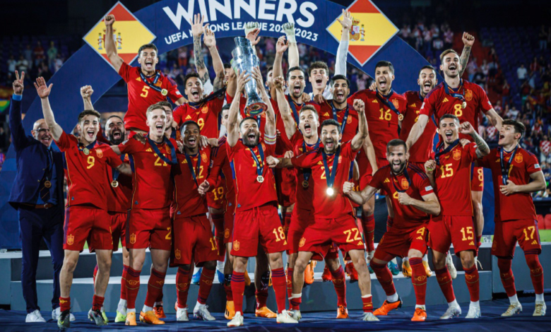 Spain beat Croatia to win Nations League