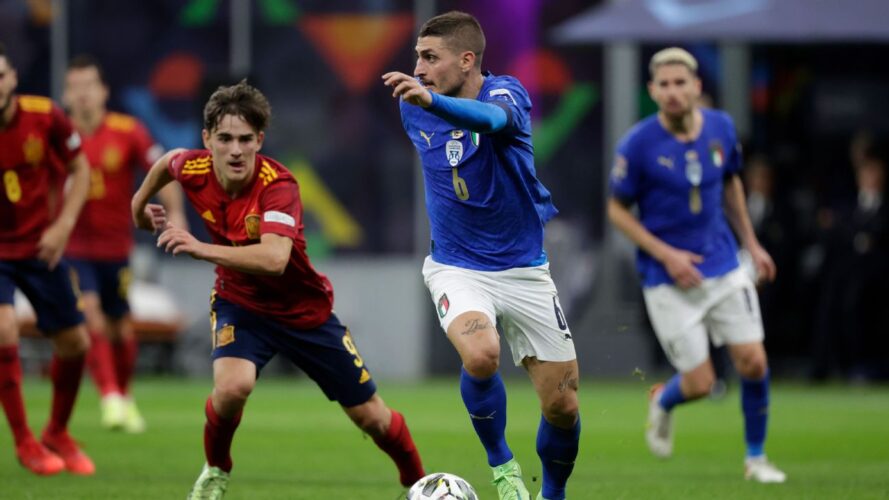 Spain vs Italy Nations League Semi-finals