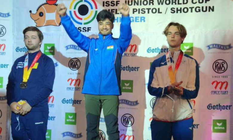 Dhanush Srikanth Clinches Gold for India at ISSF Junior World Cup