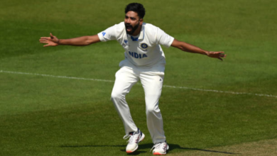 Mohammed Siraj completes 50 wickets in Tests after dismissing Nathan Lyon on Day 2 of WTC 2023 Final