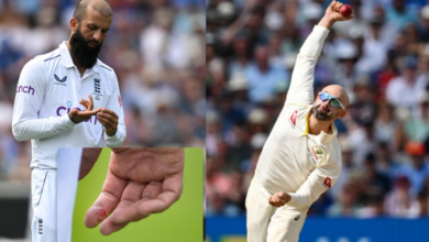 "Singer losing vocals but expected to put on concert": Nathan Lyon sympathises with Moeen Ali over finger problem
