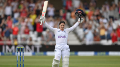 Women's Ashes 2023: Record knock from Tammy Beaumont, but Australia take the lead