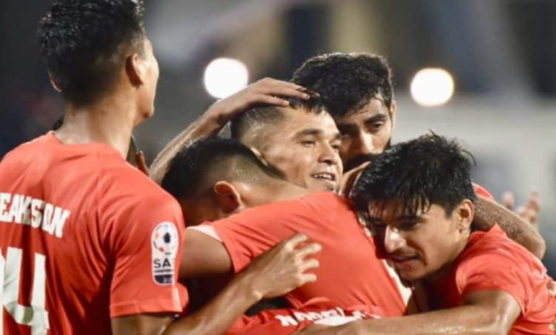 India Secures Semifinal Spot with 2-0 Victory over Nepal in SAFF Championship 2023