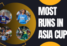 List: Most Runs in Asia Cup History (ODIs & T20Is)