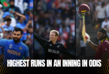 Highest Runs in an Inning in ODIs: Know most runs scorer in One Day International Inning