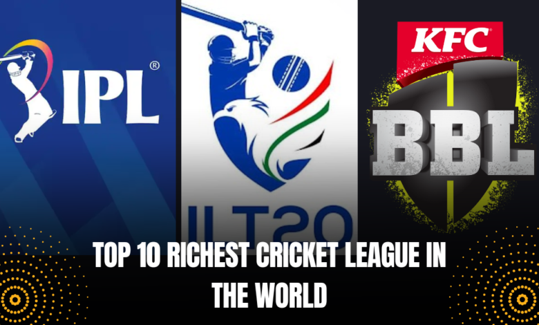 Top 10 Richest Cricket Leagues in the World