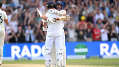 Ashes 3rd Test: Chris Woakes hits winning runs as England to keep series hopes alive in the survival test
