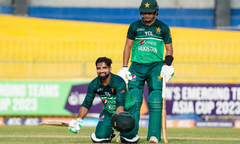 Emerging Asia Cup 2023: Pakistan A beat India A by 128 runs to win the title for 2nd straight time
