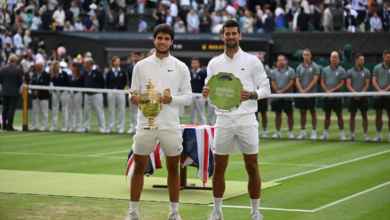 Carlos Alcaraz Shocks Novak Djokovic to Capture Maiden Wimbledon Title