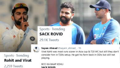 What is "SACK ROVID"? Why is it Trending on Twitter after Virat Kohli, Rohit Sharma Rested Again In Series Decider?