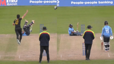 Prithwi Shaw falls on stumps in bizarre dismissal on Royal London One Day Cup debut