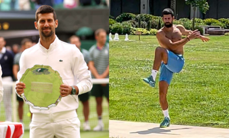 Djokovic's Bold Transformation Ahead of US Open Sparks Internet Buzz: A Midlife Change Post Alcaraz Loss?