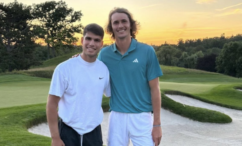 Zverev and Alcaraz's Playful Golf Outing: A Lighthearted Break before Canadian Open
