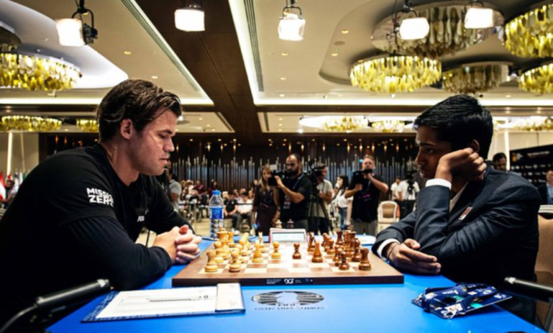 Chess World Cup Final: Praggnanandhaa Holds Magnus Carlsen to Draw, Sets Stage for High-Stakes Tie-Break