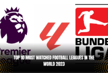 Top 10 most watched football leagues in the world 2023