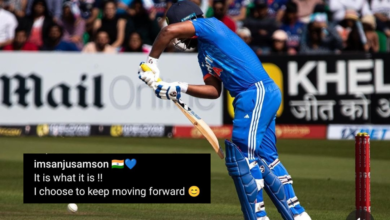 Sanju Samson shares cryptic post on Facebook after being ignored for ODIs against Australia