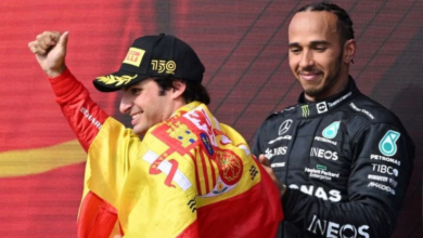 Italian Grand Prix: Carlos Sainz Tops Second Practice; Sergio Perez Survives Crash