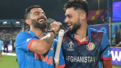 Virat Kohli and Naveen-ul-Haq's Unlikely Reconciliation in IND vs AFG WC Match