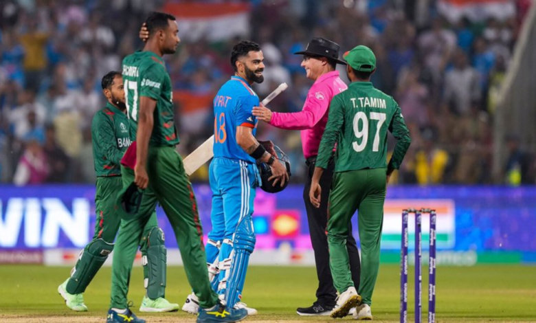 India vs Bangladesh: Virat Kohli's Stunning 14-Run Over Steals the Show in World Cup 2023 Thriller