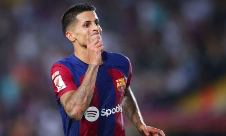 Joao Cancelo: Portugal and FC Barcelona defender hits back at critics, saying his goal celebration was a "slap in the face"
