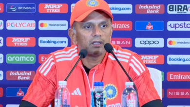 Rahul Dravid disagrees with Ahmedabad and Chennai pitches being rated 'Average'