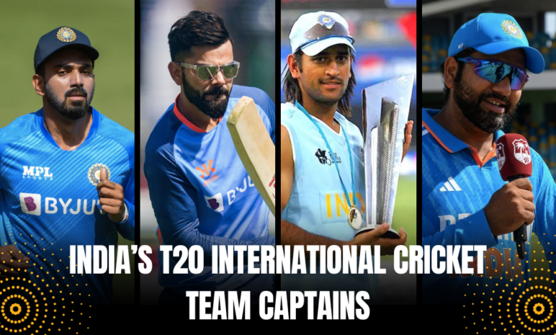 India’s T20 International Cricket Team Captains (2023 Updated List)