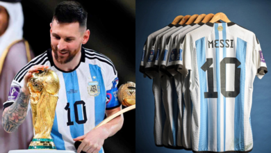 LLionel Messi's 2022 Argentina World Cup jerseys sell for $7.8 million